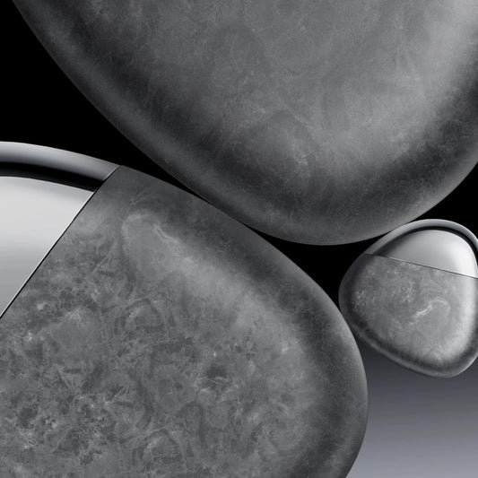 Metz FirmStone Electric Shaver Details Rock Gray