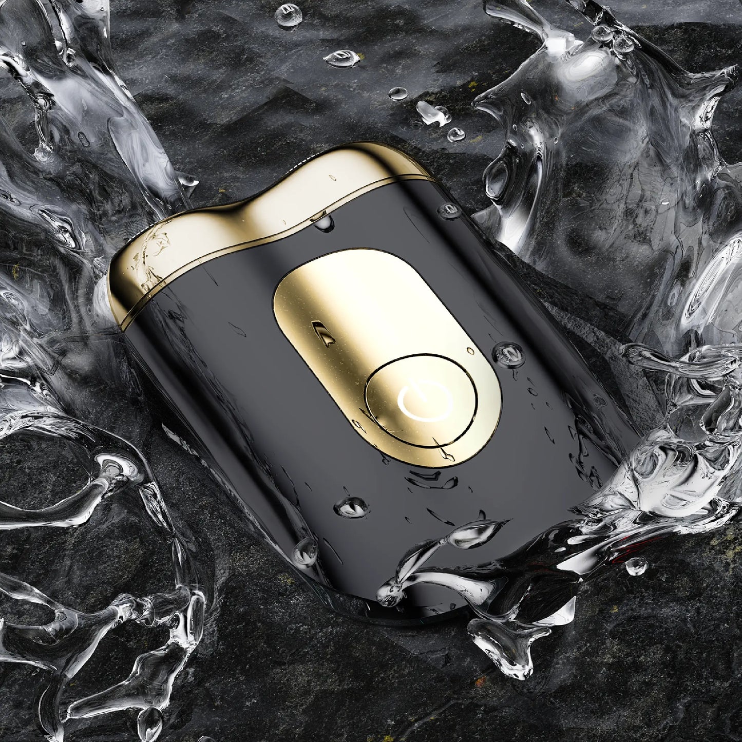 Metz SuperCar Electric Shaver WaterProof - Gloden Black