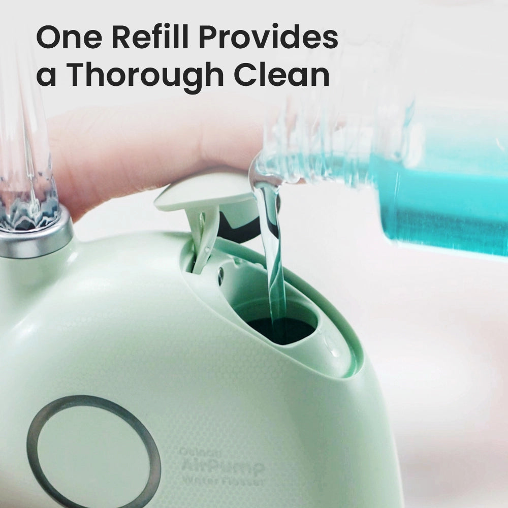Oclean AirPump A10 Water Flosser - One Refill Provides a Thorough Clean
