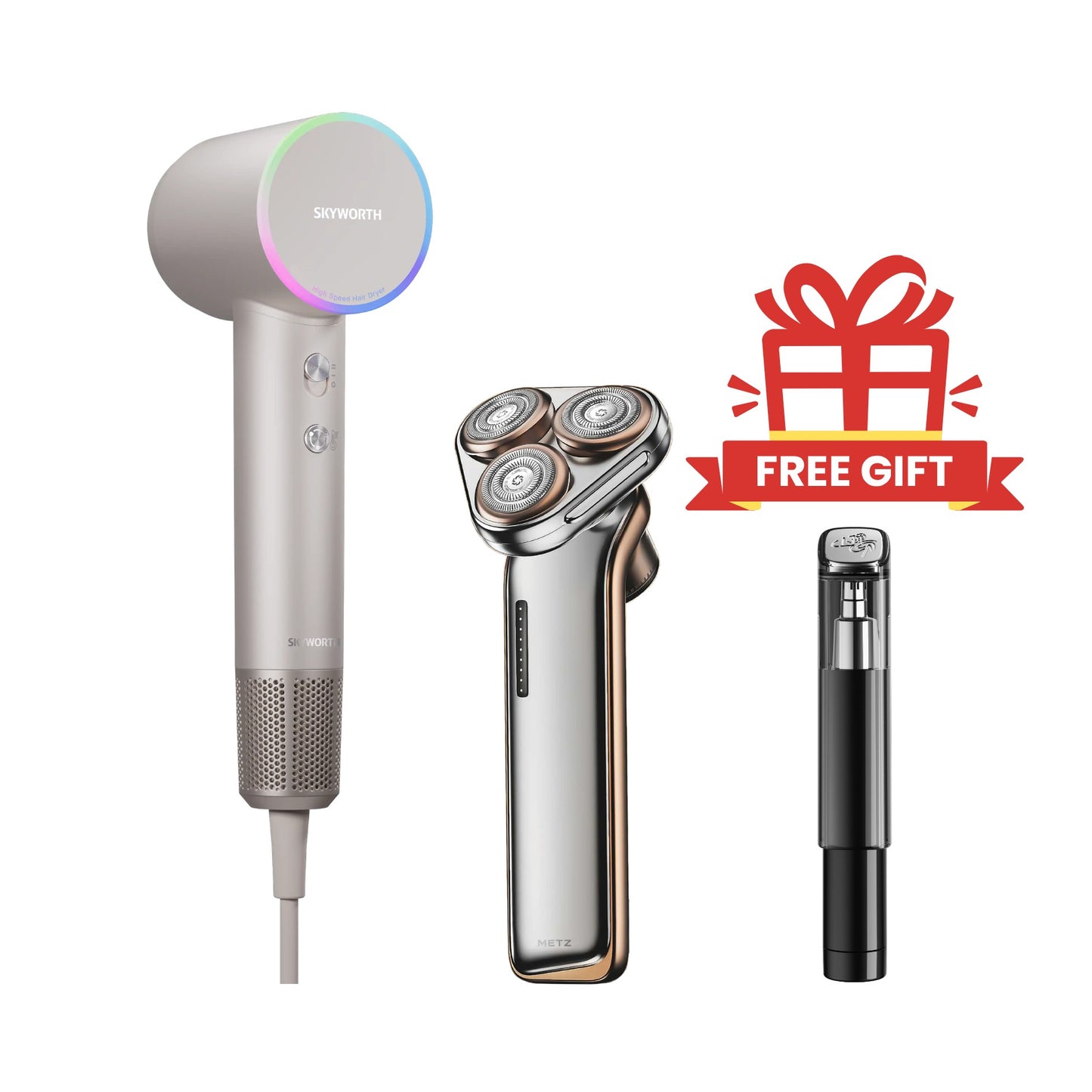 [220 EUR OFF] Metz Sword & Skyworth Ultrasonic High-speed Hair Dryer