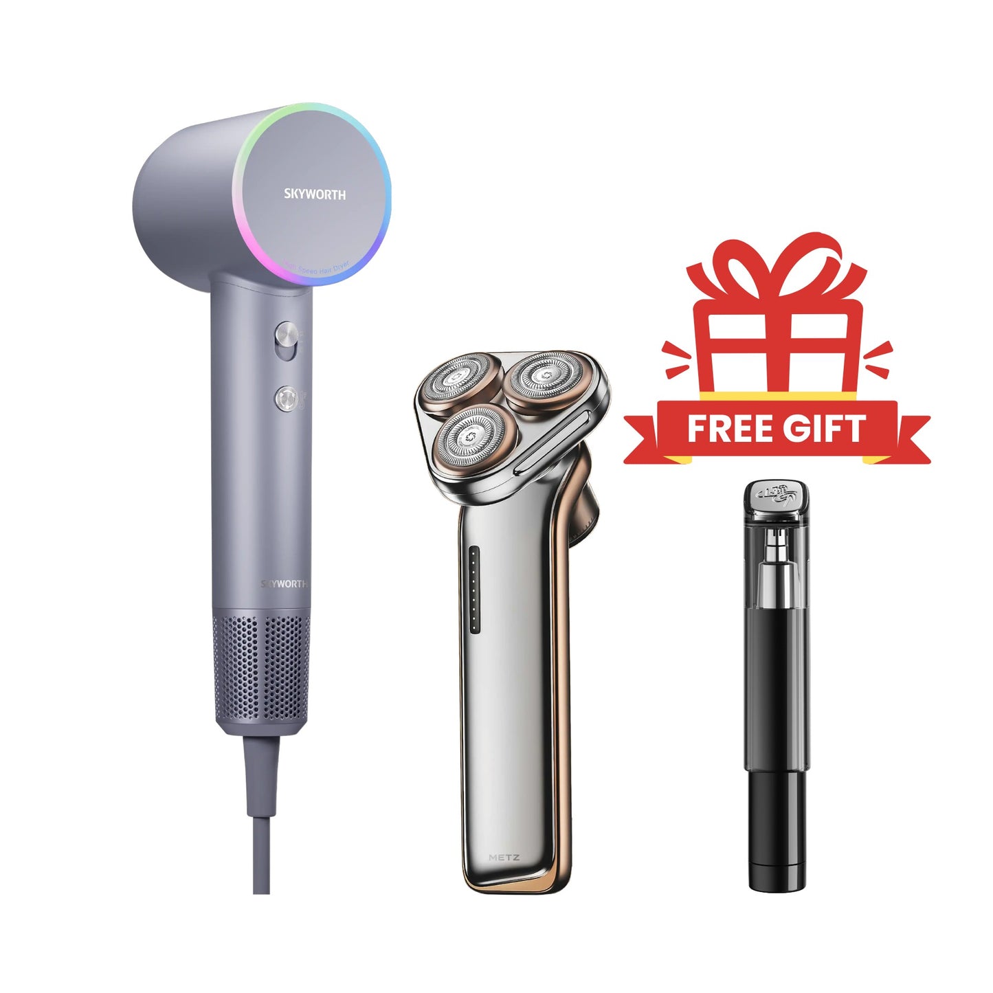 [220 EUR OFF] Metz Sword & Skyworth Ultrasonic High-speed Hair Dryer