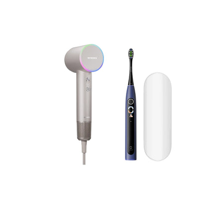 <tc>[100 € Rabatt] Mutter-&-Vater-Bundle: Oclean X Lite S & Skyworth Ultraschall-Haartrockner</tc>