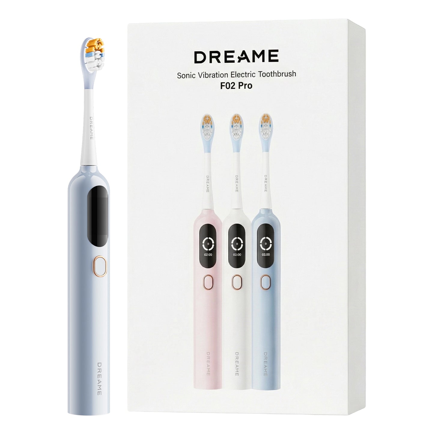 Dreame F02 Pro Sonic Vibration Electric Toothbrush Blue - Main Picture