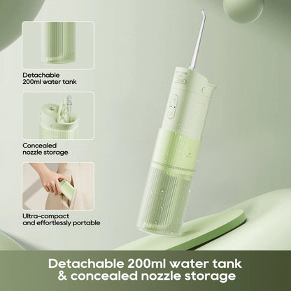 Dreame T01 Portable Water Flosser - Detachable 200ml Water Tank