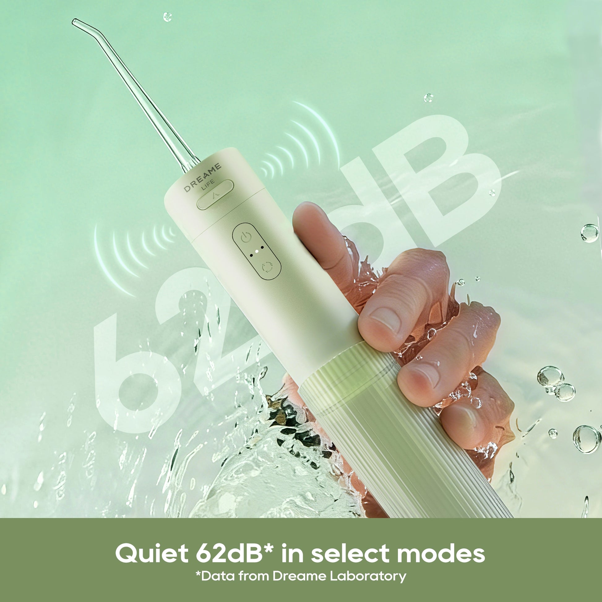 Dreame T01 Portable Water Flosser - Quiet 62dB in Select Modes
