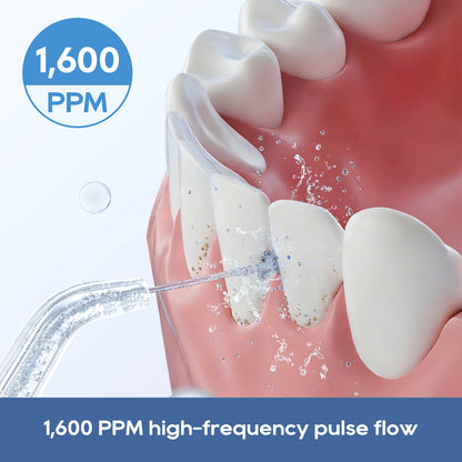 Dreame T02 Pro UV Portable Water Flosser - 1600 PPM High Frequency Pulse Flow