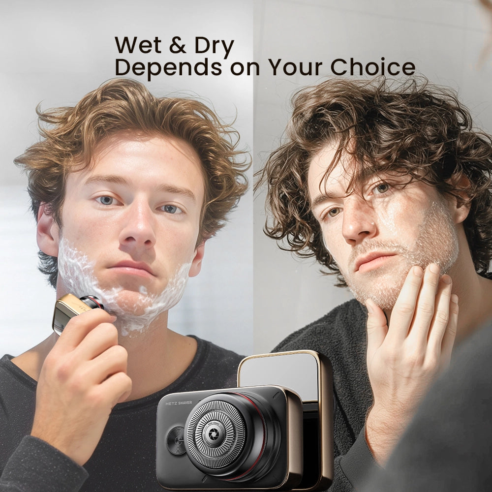 Metz Camerist Electric Shaver - Wet and Dry Shaving