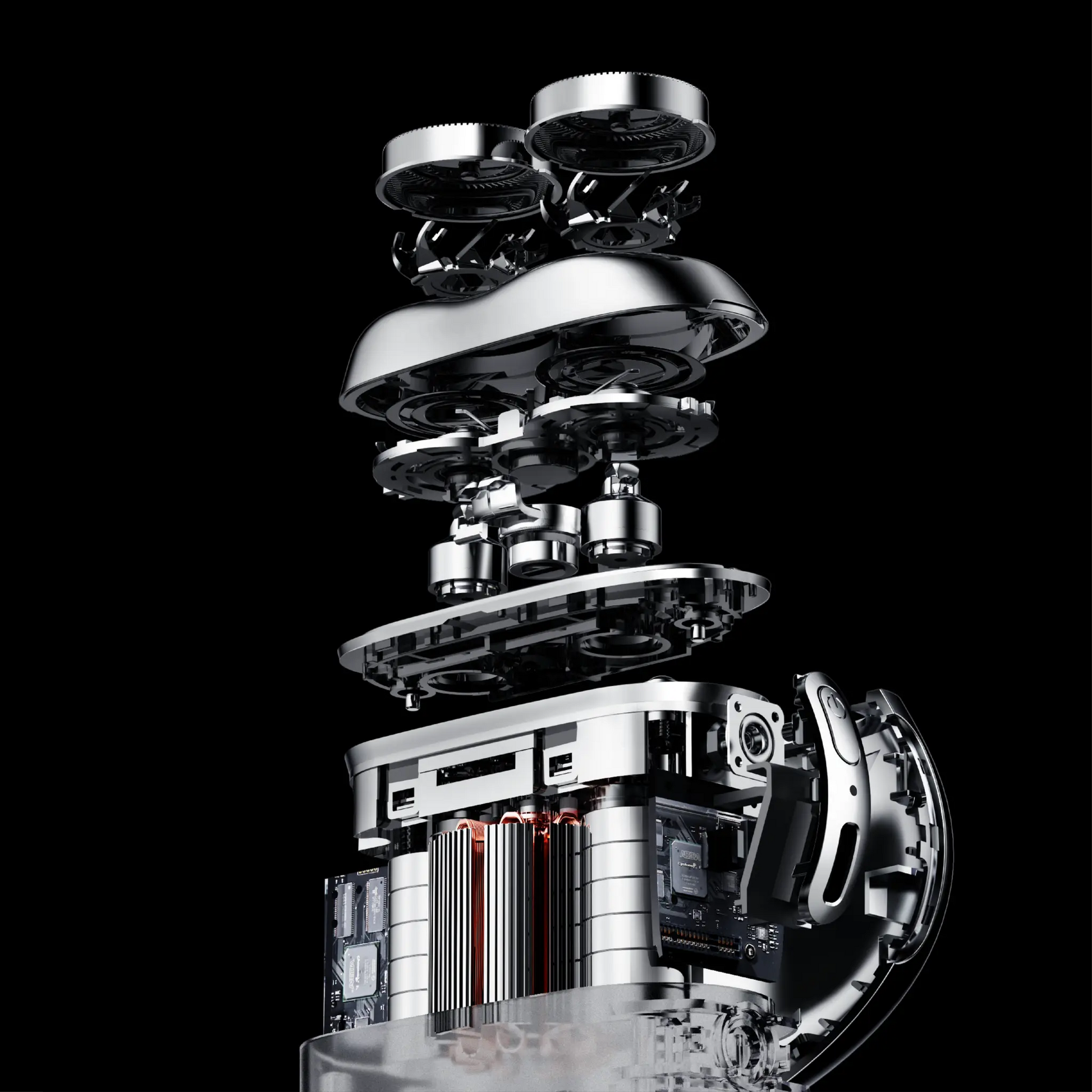 Metz FirmStone Electric Shaver Structure