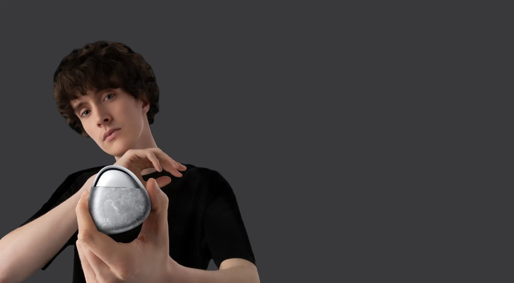 Metz FirmStone in hand - KV