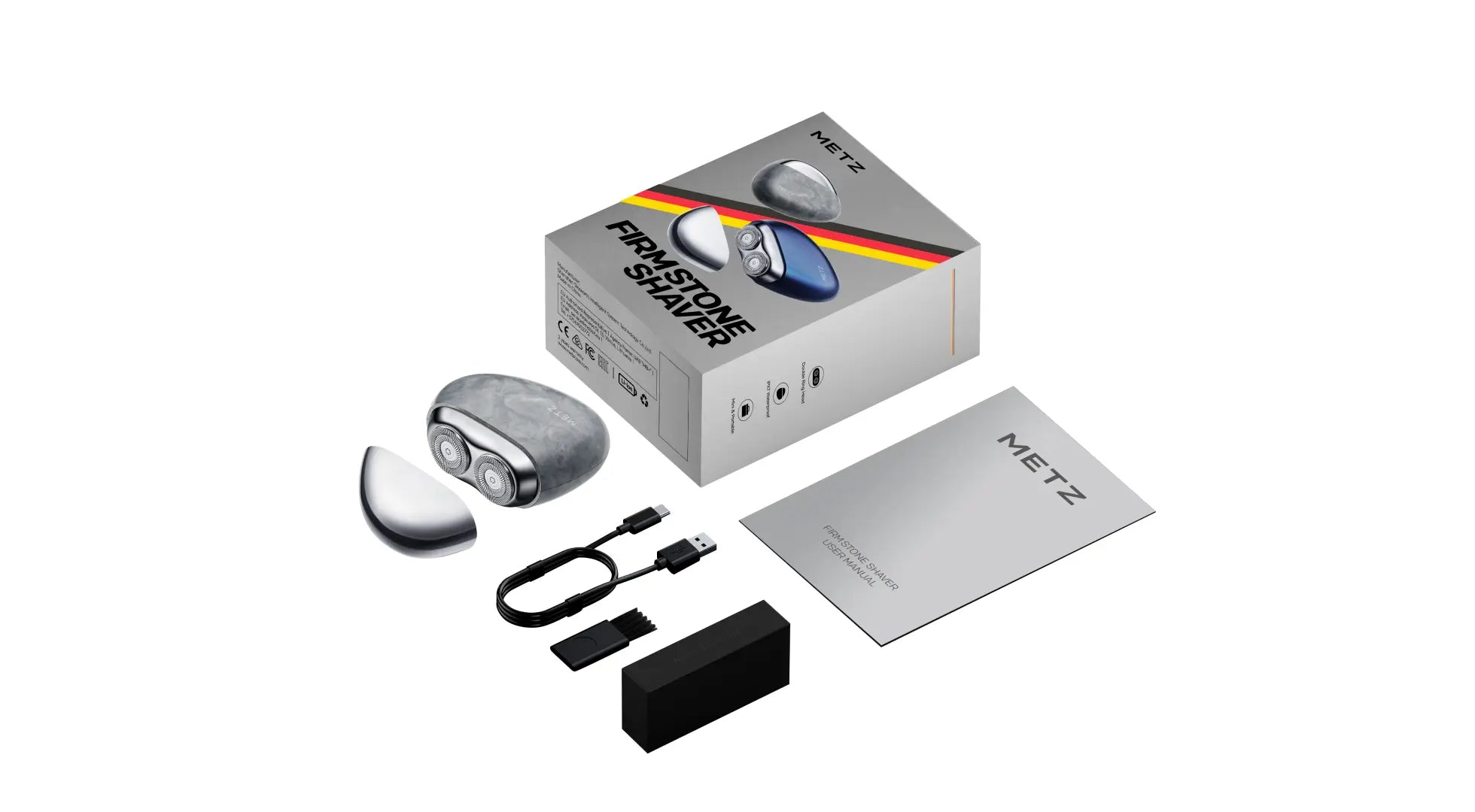 Metz Firmstone Grey - What's in the box