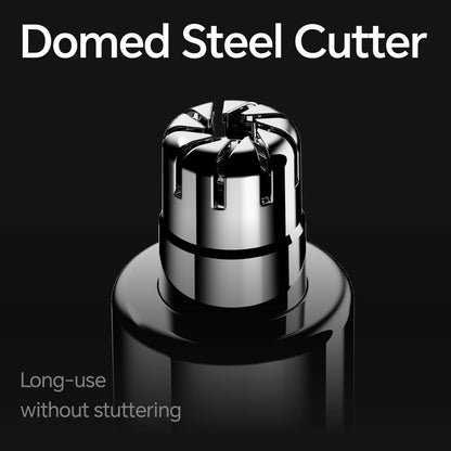 Metz Nose Hair Trimmer Domed Steel Cutter - Long-use without stuttering