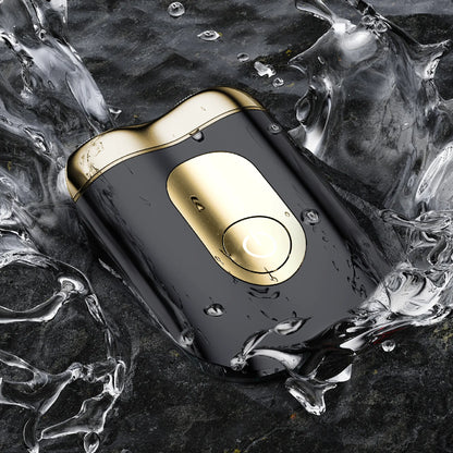 Metz SuperCar Electric Shaver WaterProof - Gloden Black