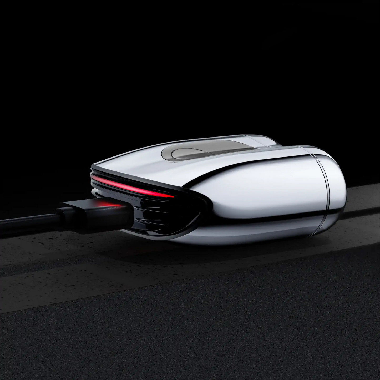 Metz Supercar Electric Shaver Charging - Silver