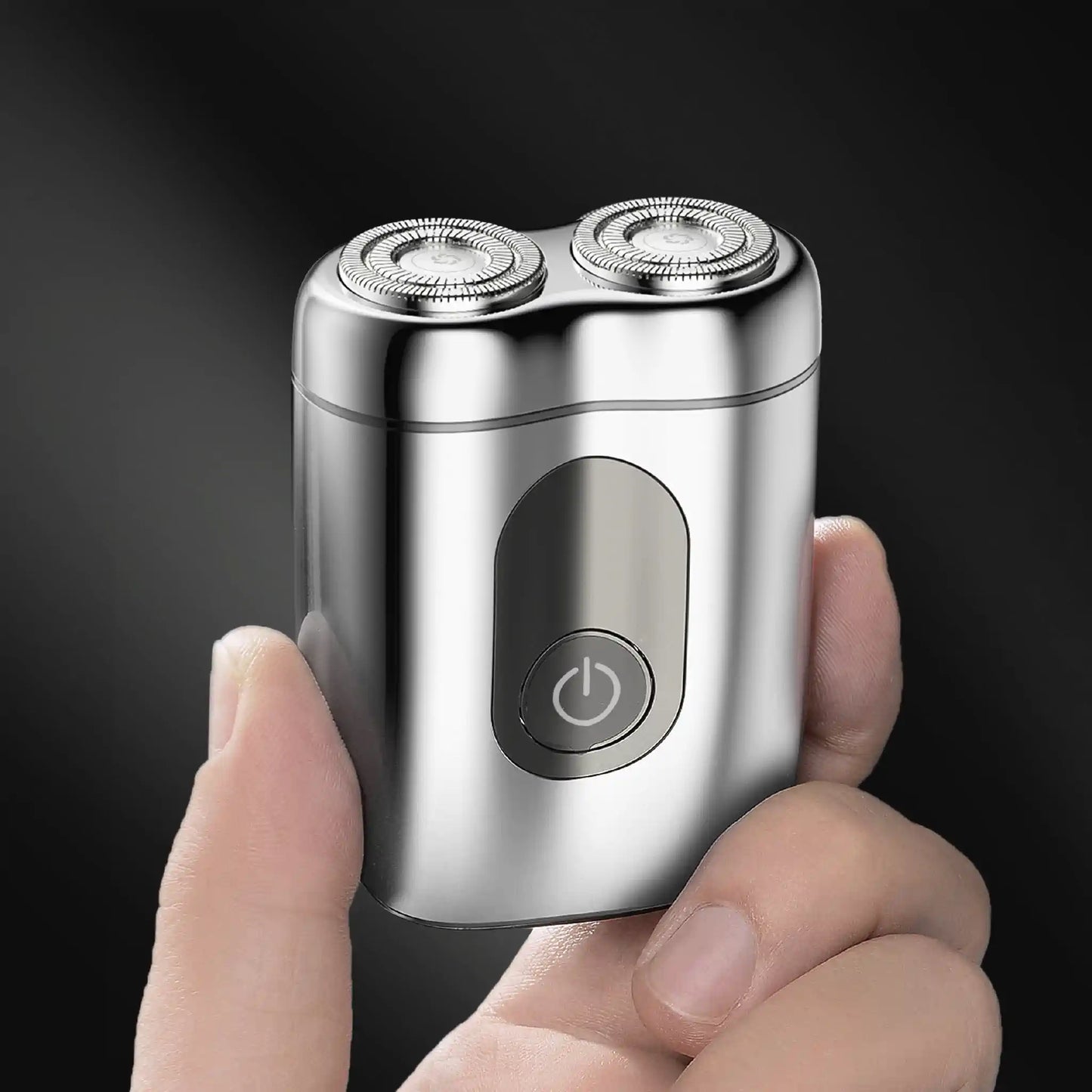 Metz Supercar Electric Shaver in Hand - Silver