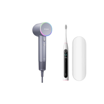 Mother & Father Bundle: Oclean X Lite S & Skyworth Ultrasonic High-speed Hair Dryer