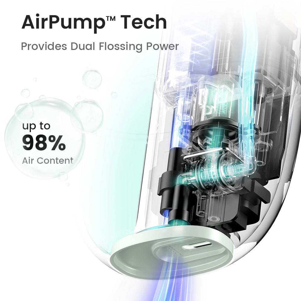 Oclean AirPump A10 Water Flosser - AirPump Tech