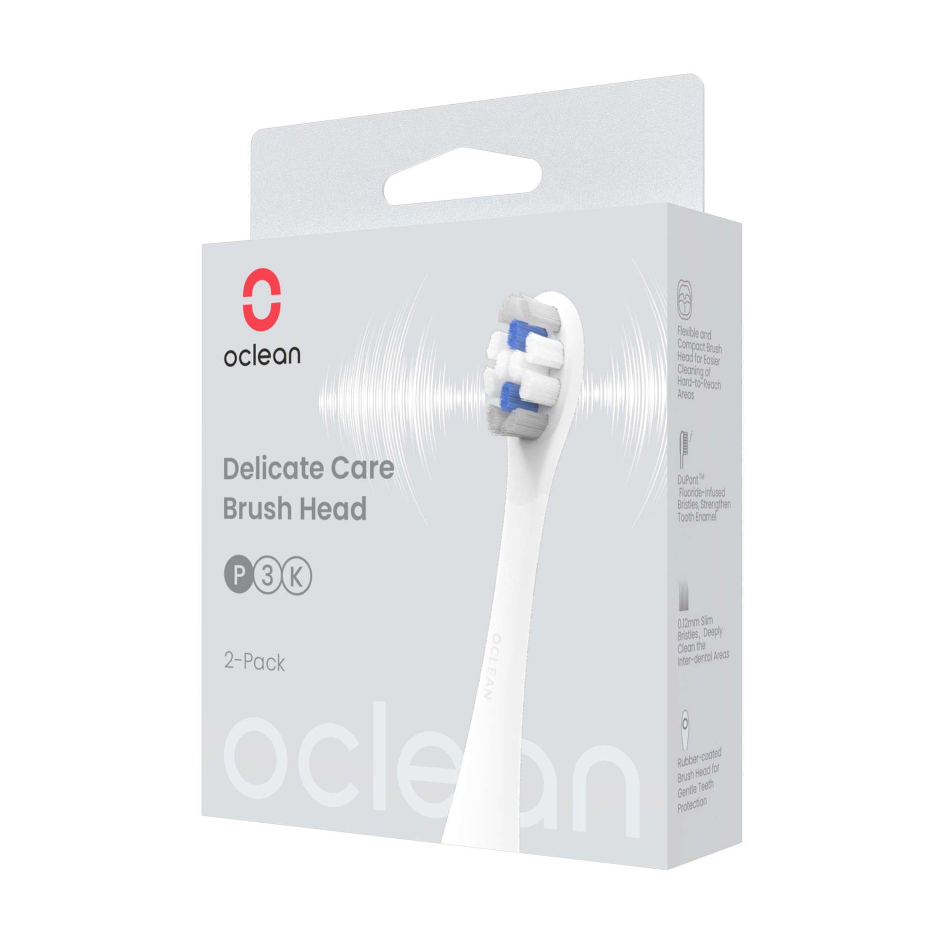 Oclean Toothbrush Heads Refills - Delicate Care