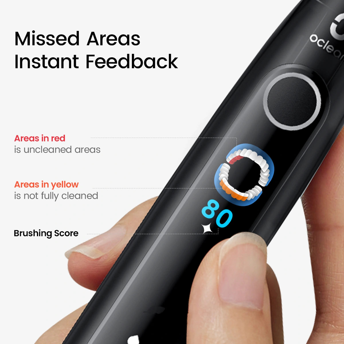 Oclean X Pro 20 S - Instant Feedback