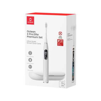 Oclean X Pro Elite Premium Set - Grey Package