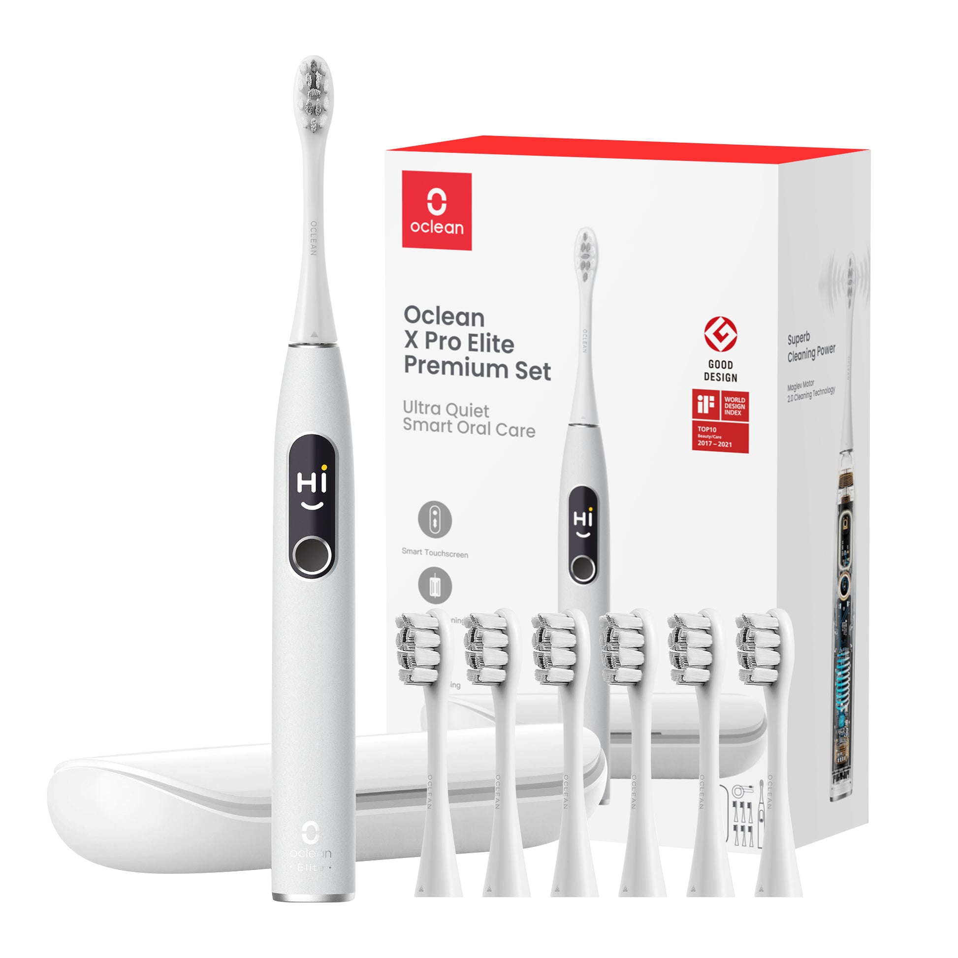 Oclean X Pro Elite Premium Set - Grey Old Package