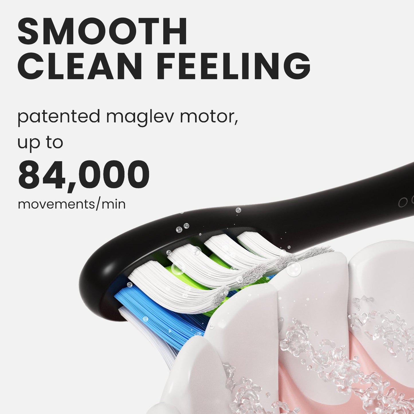 Oclean X Pro Sonic Toothbrush Smooth Clean Feeling