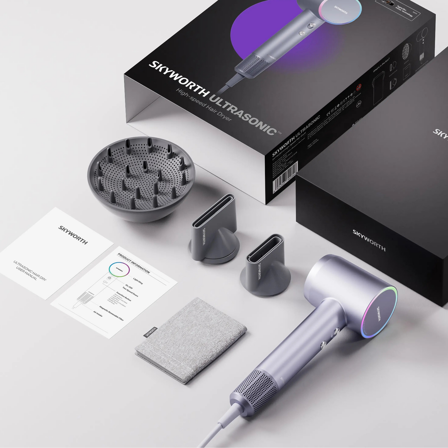 SkyWorth Hair Dryer - Whats in the Box PC