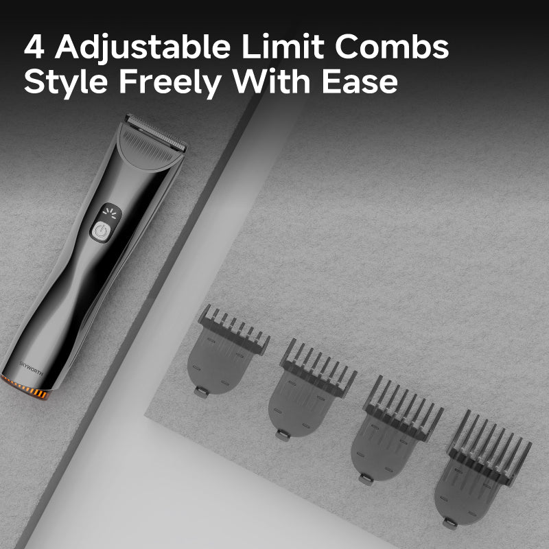 Skyworth Flow Hair Clipper & Trimmer - 4 Adjustable Limit Combs