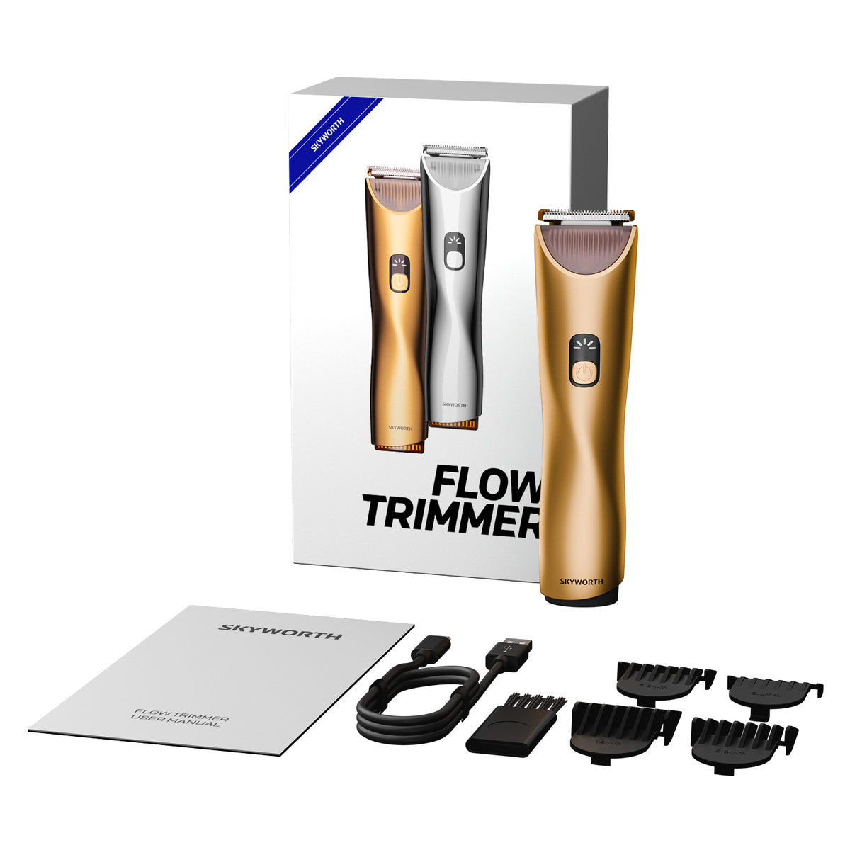 Skyworth Flow Hair Clipper & Trimmer - What's in the Box